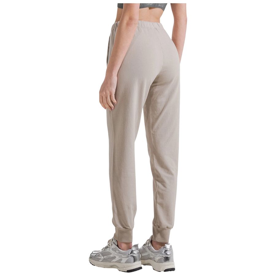 Jogger in tessuto stretch beige da donna Deha | D4225557005